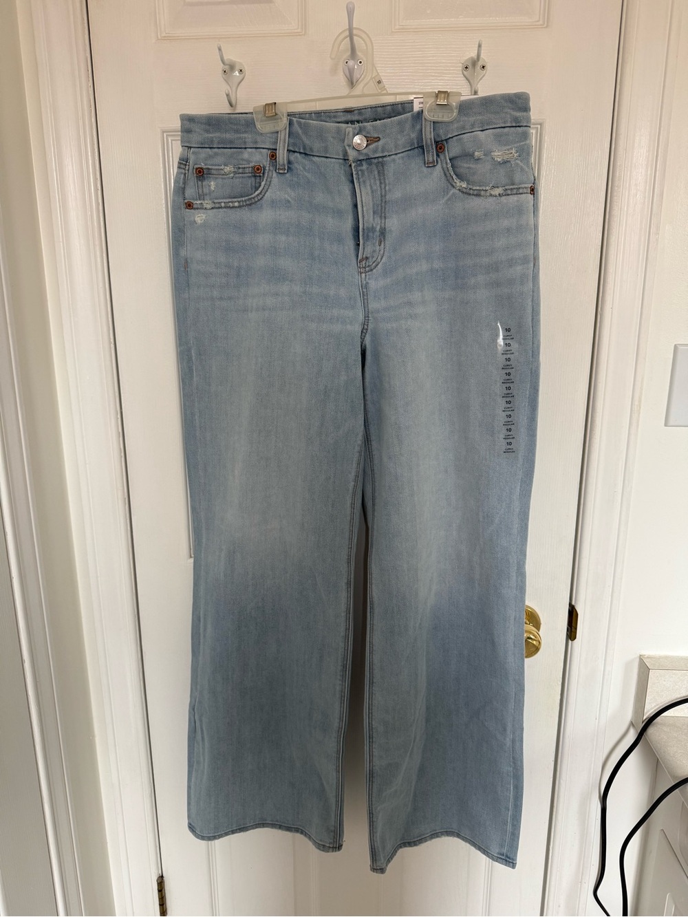 American Eagle Outfitters Curvy Stovepipe Jeans - Light Blue - Picture 2 of 4